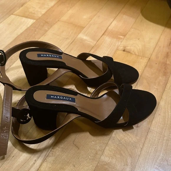 Margaux Black City Sandals - Picture 5 of 5